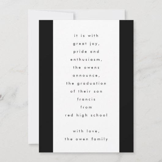 Dit is mij | Zo eenvoudig AFSTUDEREN middelbare sc Aankondiging (Achterkant)