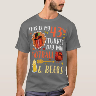 Dit is mijn 43ste kalkoendag met bieren en drinken t-shirt