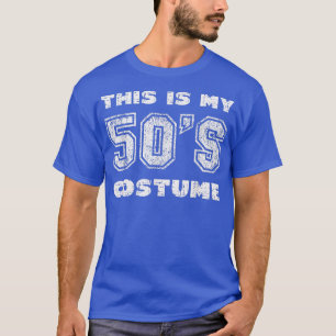 Dit is mijn 50 Costume Funny Halloween Costume 19 T-shirt