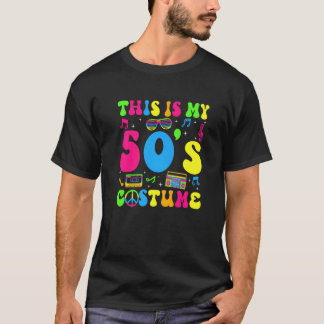 Dit is mijn 50e Costume 50's Party 1950s Halloween T-shirt