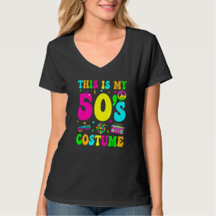 Dit is mijn 50s kostuum 50's feest 1950s Halloween T-shirt