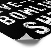 Dit is mijn 5-pins Bowling Shirt Bowler Poster (Hoek)