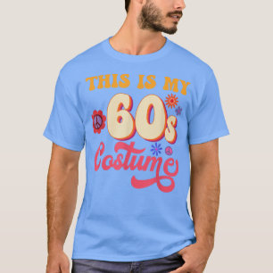 Dit is mijn 60s Costume Groovy Peace Retro T-shirt