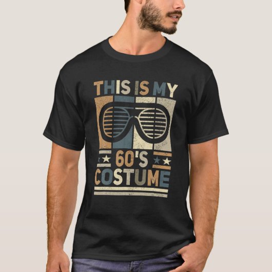 Dit is mijn 60S kostuum 60 stijlen Man 60's Disco T-shirt (Voorkant)