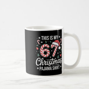 Dit is mijn 67 kerstpyjama 67 meme Gen Alpha jonge Koffiemok