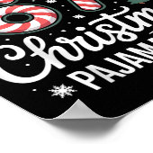 Dit is mijn 67 kerstpyjama 67 meme Gen Alpha jonge Poster (Hoek)
