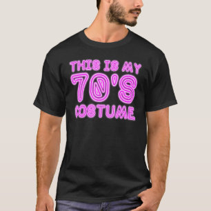 Dit is mijn 70-kostuum waar ik van hou... de 70s-t t-shirt