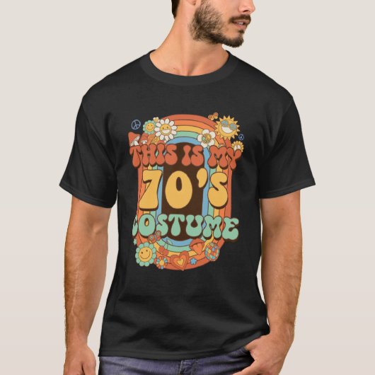 Dit is mijn 70 s kostuum Hippie kostuum Daisy Groo T-shirt (Voorkant)
