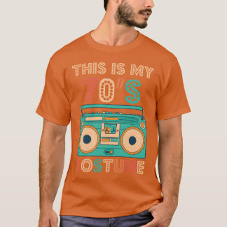 Dit is mijn 70er jaren kostuum 1980s Retro Vintage T-shirt