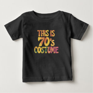 Dit Is Mijn 70'er Jaren Kostuum Groovy Tie Dye Hal