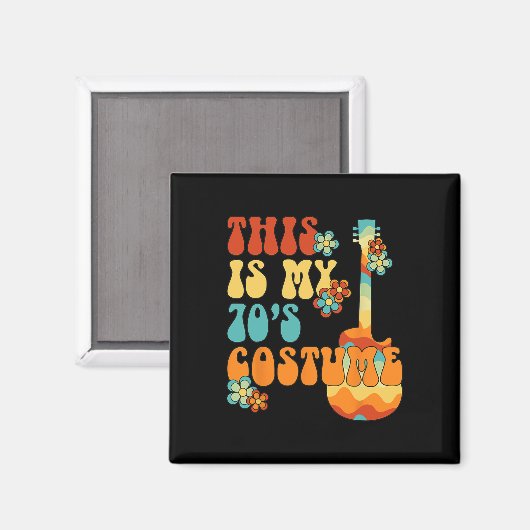 Dit is mijn 70s Costume Funny Groovy Peace Hool Magneet (Voorkant / Achterkant)