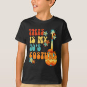 Dit is mijn 70s Costume Funny Groovy Peace Hool T-shirt (Voorkant)