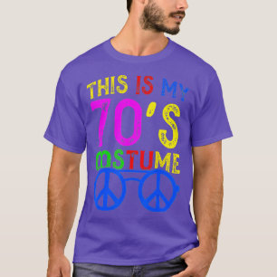 Dit is mijn 70s Costume Funny Halloween 70's 1970 T-shirt