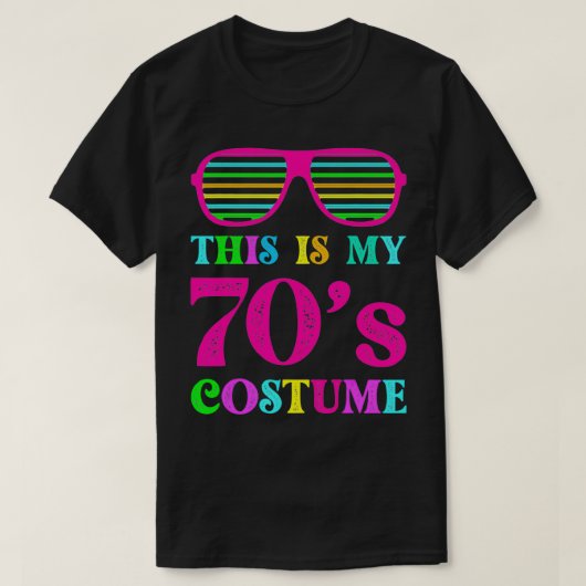 Dit is mijn 70s Costume Funny Halloween jaren '70 T-shirt (Design voorkant)