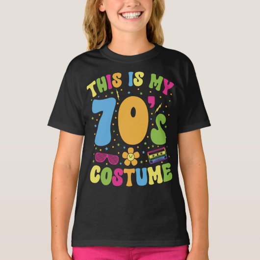 Dit is mijn 70s Costume Retro 70s party Gift T-shirt (Voorkant)