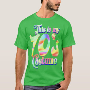Dit is mijn 70s Costume T-Shirt-gigapixel-standaar T-shirt
