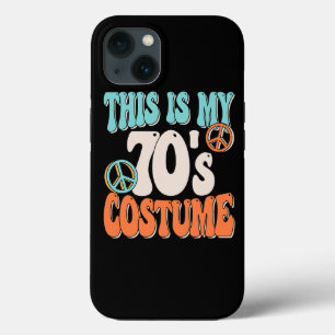 Dit is mijn 70s kostuum Peace 70s Party Outfit Gro Case-Mate iPhone Case