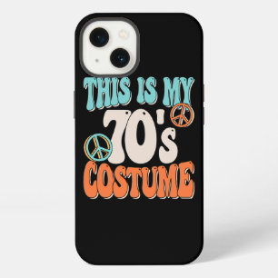 Dit is mijn 70s kostuum Peace 70s Party Outfit Gro iPhone 13 Hoesje