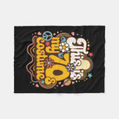 Dit is mijn 70s kostuum thema feestje Hippie Retro Fleece Deken (Voorkant (Horizontaal))