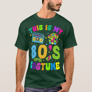 Dit is mijn 80e kostuum 80s 90s Partij T-shirt