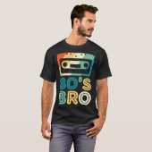 Dit is mijn 80s bro 80 s 90 s feest t-shirt (Voorkant volledig)