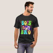 Dit is mijn 80s Bro Retro 80's partijkostuum van 9 T-shirt (Voorkant volledig)