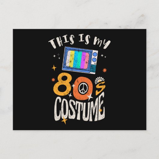 Dit is mijn 80s Costume Grunge effect Briefkaart (Voorkant)