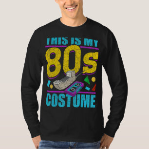 Dit is mijn 80s Costume Retro Cassette Music Eight T-shirt