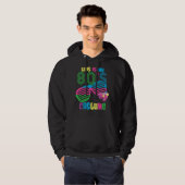 Dit is mijn 80s Costume  Retro-damp Hoodie (Voorkant volledig)