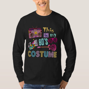 Dit is mijn 80s Costume Retro Vintage T-shirt