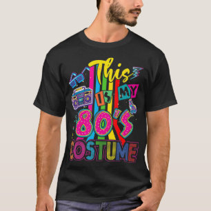 Dit is mijn 80s kostuum 1980s  Retro T-shirt