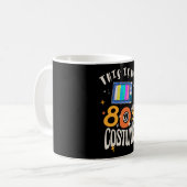 Dit is mijn 80s kostuum koffiemok (Voorkant links)