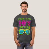 Dit is mijn 80s kostuum Neon 80s 90s feest T-shirt (Voorkant volledig)