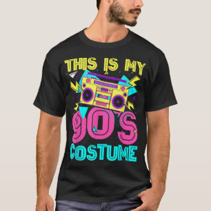 Dit is mijn 90s Costume Retro 90s Music Theme Part T-shirt