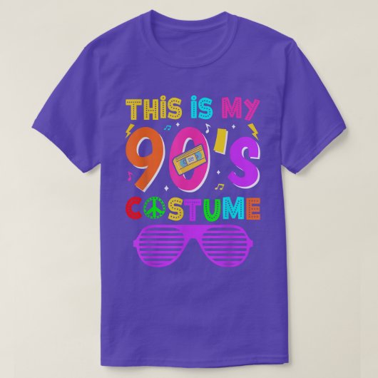 Dit is mijn 90s Costume Retro 90s Music Theme Part T-shirt (Design voorkant)
