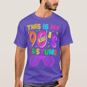 Dit is mijn 90s Costume Retro 90s Music Theme Part T-shirt