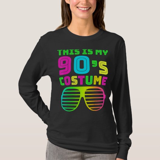 Dit is mijn 90s Costume Retro 90s Music Theme Part T-shirt (Voorkant)