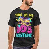 Dit is mijn 90s Costume Retro 90s Music Theme Part T-shirt (Voorkant)