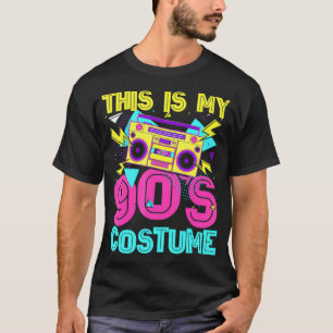 Dit is mijn 90s Costume Retro 90s Music Theme Part T-shirt