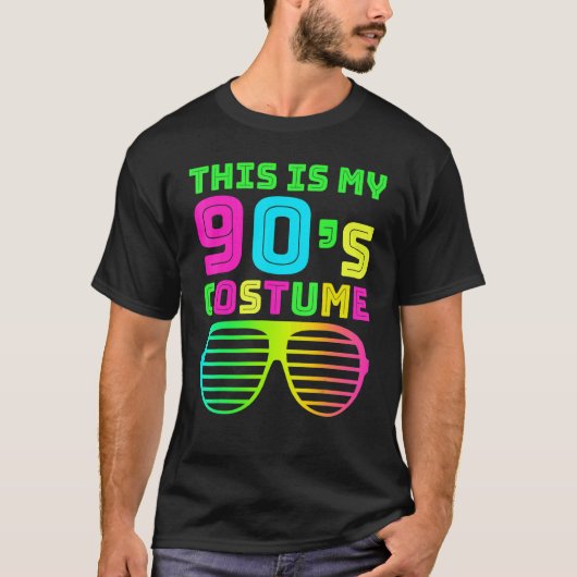 Dit is mijn 90s Costume Retro 90s Music Theme Part T-shirt (Voorkant)