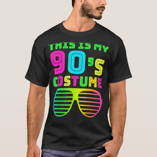 Dit is mijn 90s Costume Retro 90s Music Theme Part T-shirt (Voorkant)
