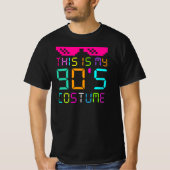 Dit is mijn 90s kostuum - Vibe Retro Party Outfit T-shirt (Voorkant)