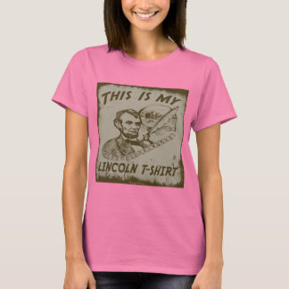 DIT IS MIJN ABE LINCOLN T-SHIRT