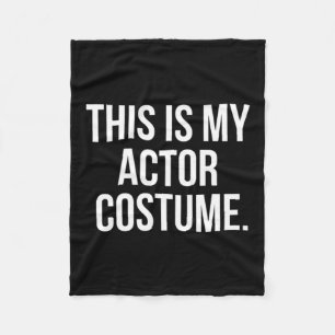 Dit Is Mijn Acteur Kostuum Grappige Halloween Fleece Deken