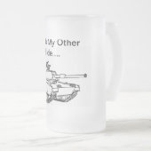 Dit is mijn andere M1A1-Mok Matglas Bierpul (Voorkant rechts)