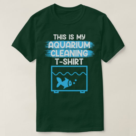 Dit is mijn Aquarium Cleaning Shirt Aquarist Aquar (Design voorkant)
