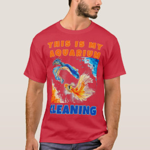 Dit is mijn aquarium reiniging 1 t-shirt