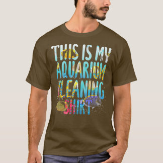 Dit is mijn aquarium-reinigingswater van Shirt vis