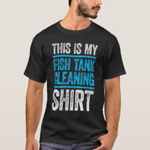 Dit Is Mijn Aquarium Schoonmaken Aquarium T-shirt