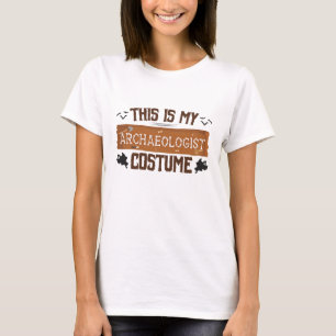 Dit is mijn archeologe kostuum Halloween T-shirt